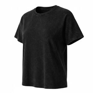 Urban Nation Black Distressed Tee